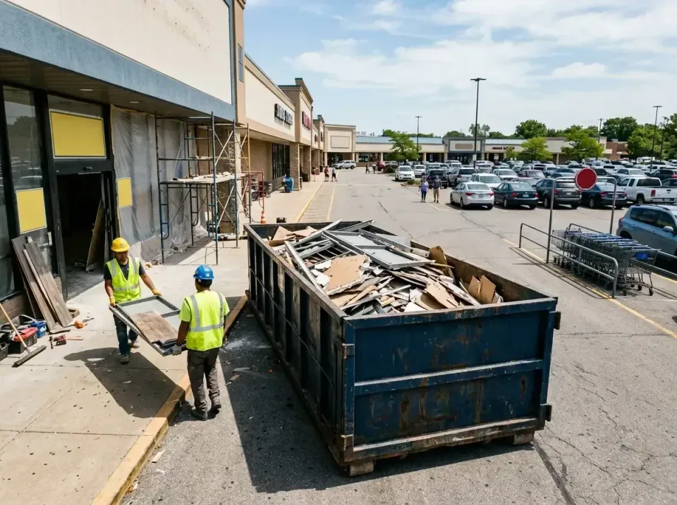 retail-store-renovation-debris-003 — frequently asked questions, Roll-off Dumpster Rentals in Kuna, ID
